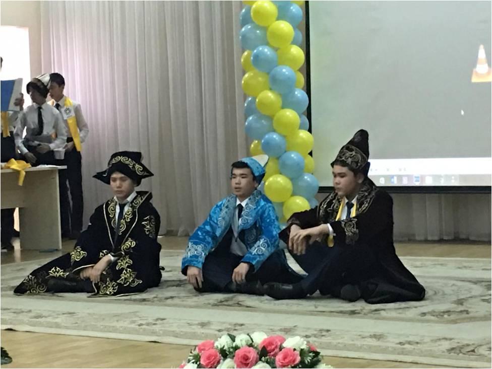 Тәуелсіздікке орай  9  сыныптар арасында іс шара өтті.