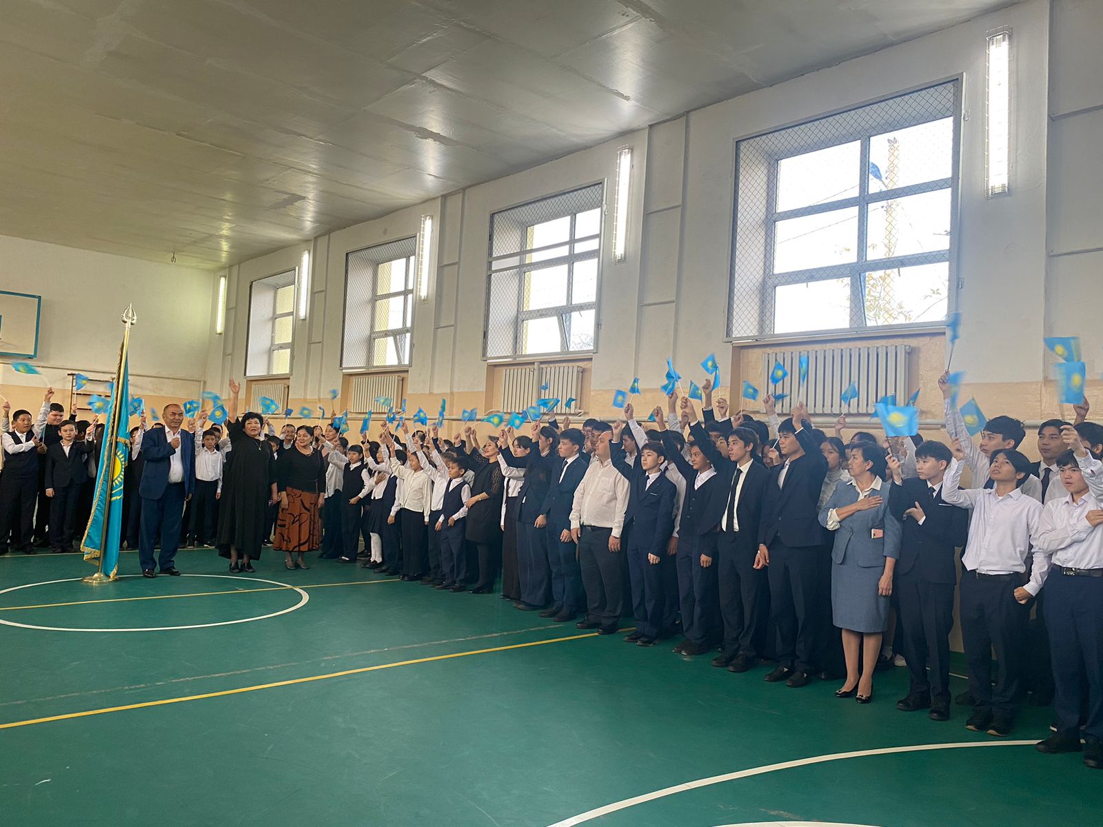 25 қазан Республика күніне орай 24.10.2023 жылы салтанатты жиын өткізілді