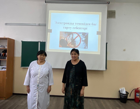 «Ішімдіктің, темекі шегудің, нашақорлықтың алдын алу» бойынша профилактикалық түсіндіру жұмыстарын жүргізді