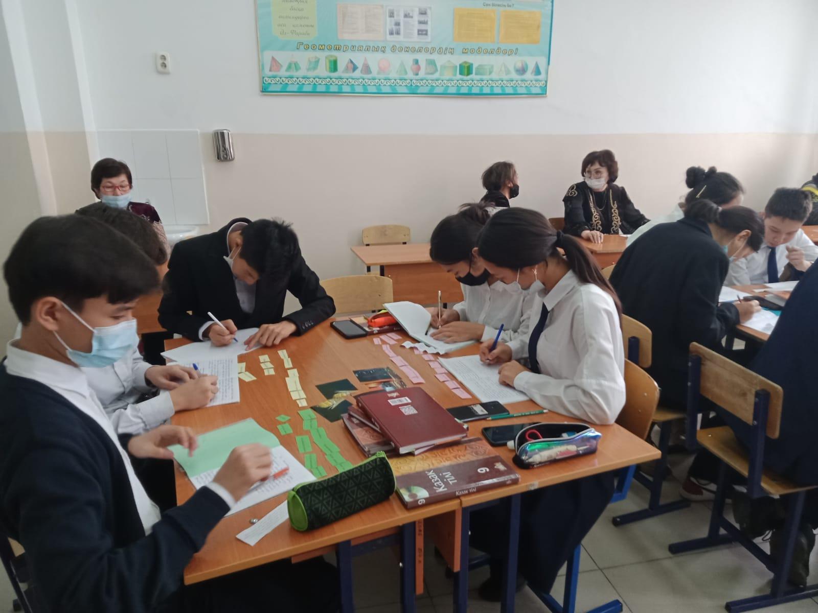 Ашық сабақ .  9 " Ә" сынып.  Пән мұғалімі : Борибаева А.С.