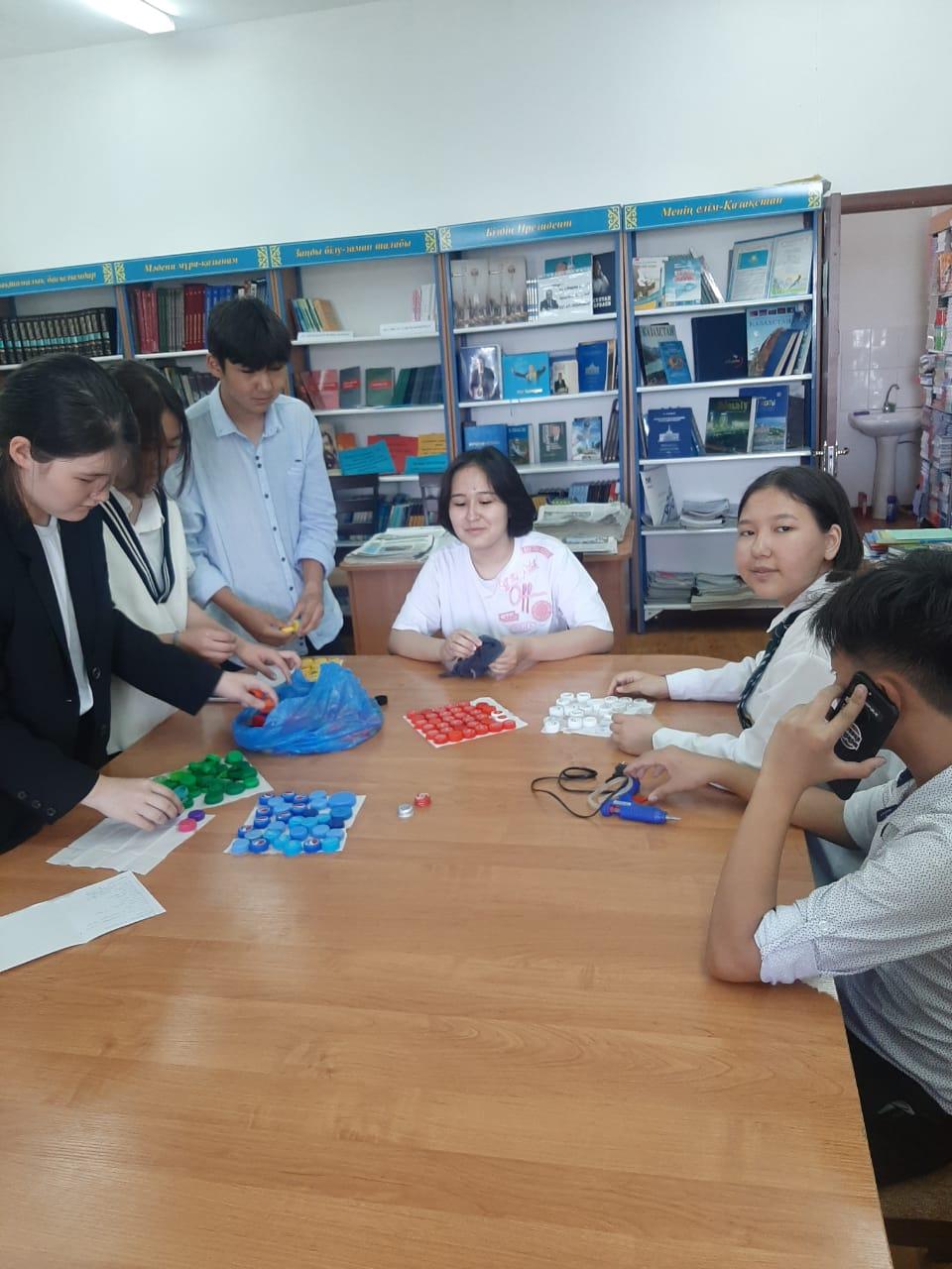 Оқушылардың шығармашылық жұмыстары