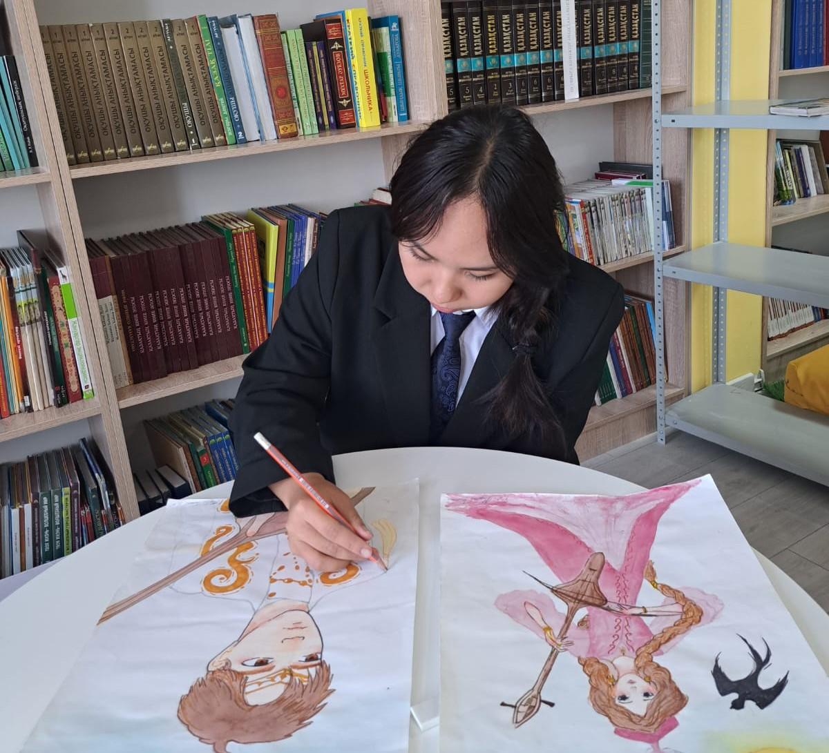 "Алматы-әсем қала" байқауынан 10 сынып оқушысы Жидейбай Толғанай ІІ орынға ие болды.