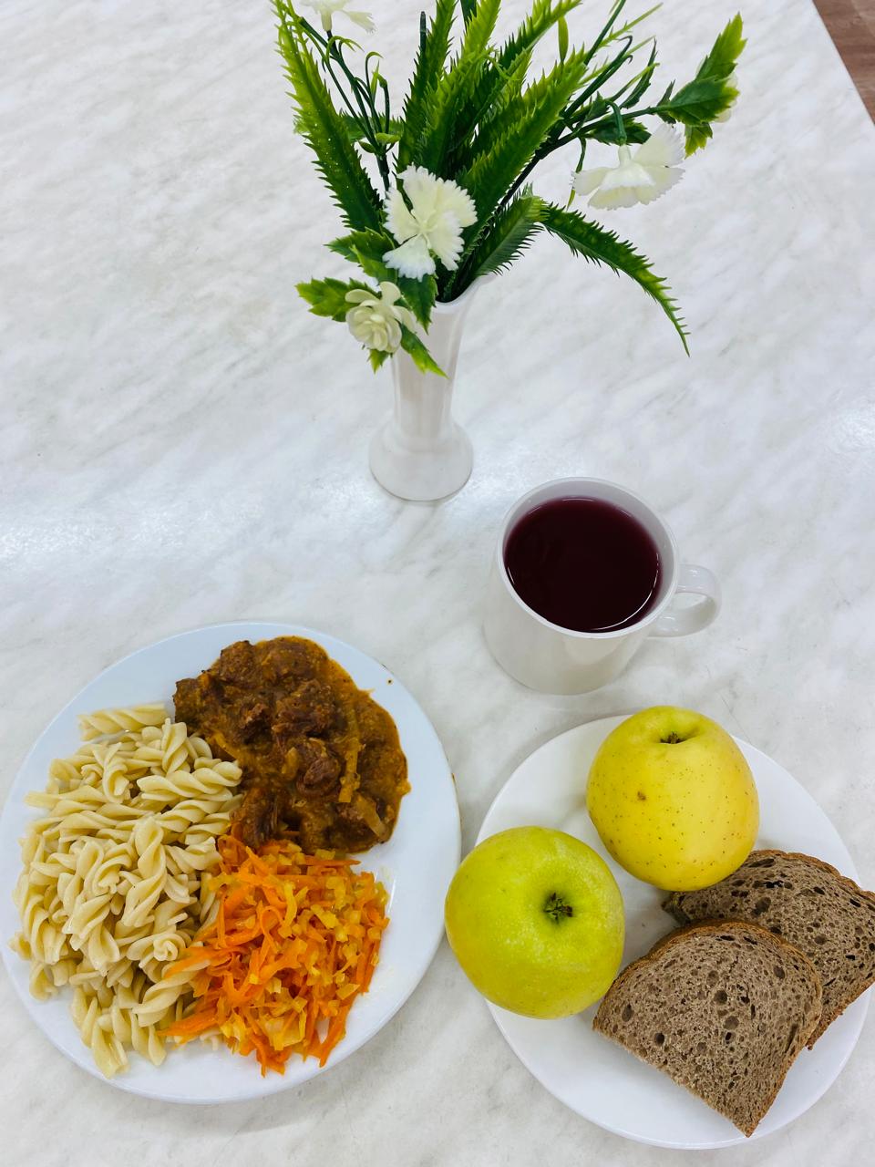 Ас мәзірі 2 апта 1 күн